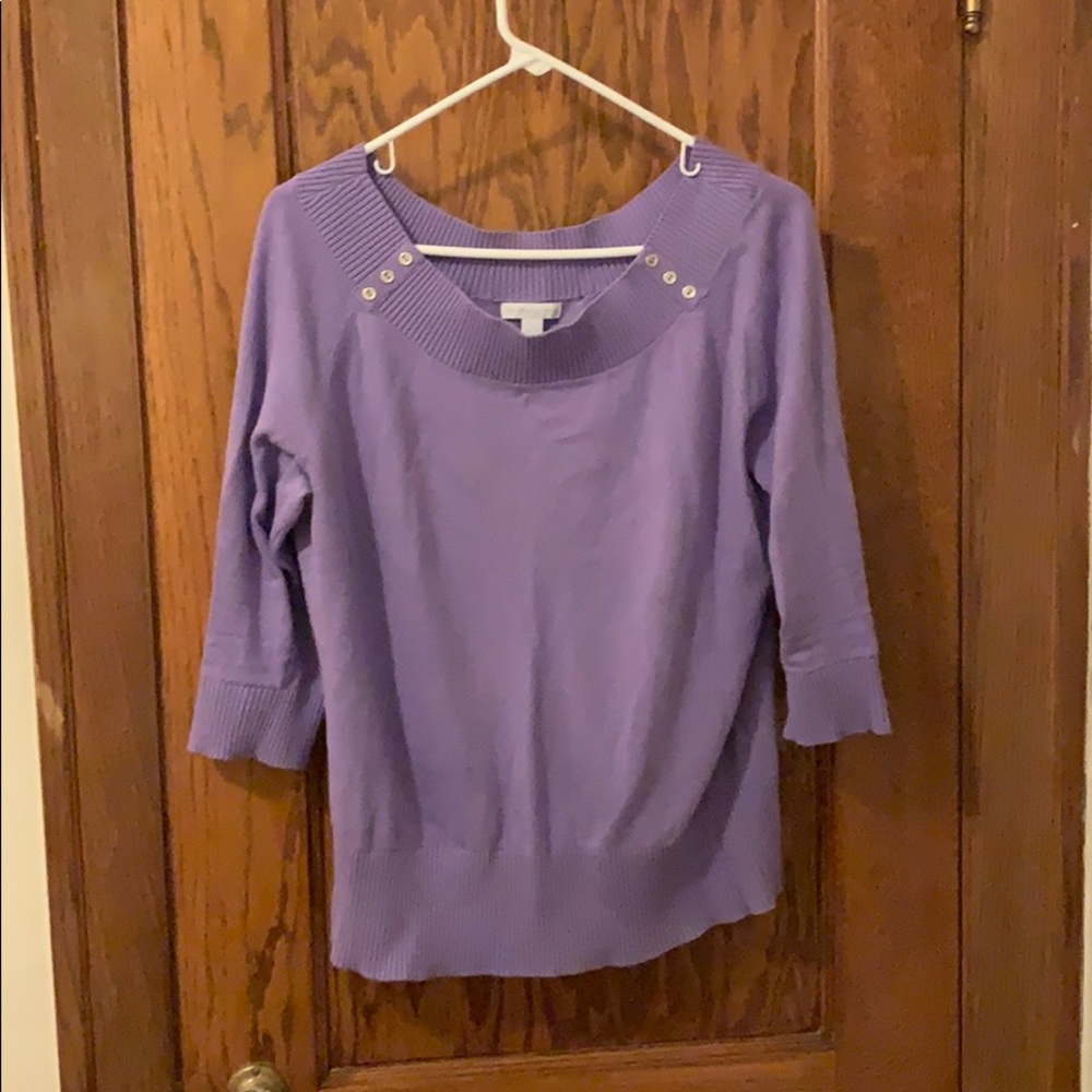 Purple sweater